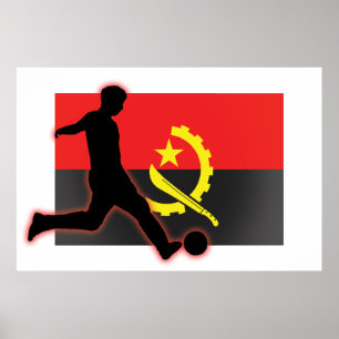 Póster Angola Soccer Striker 2