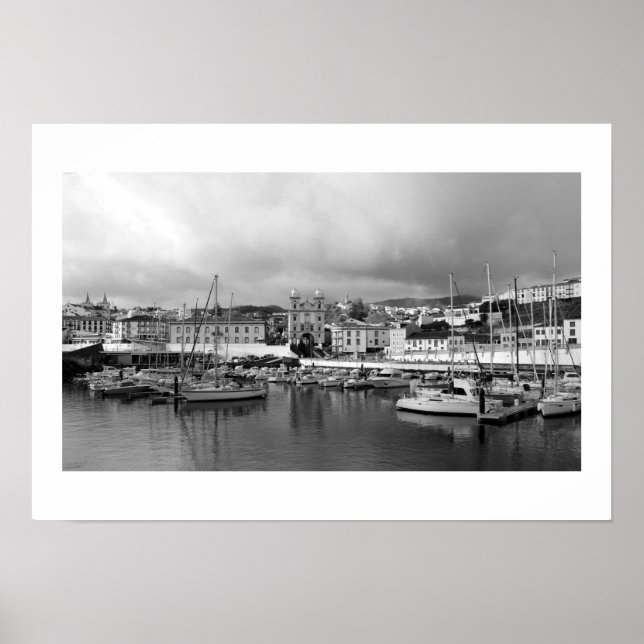 Póster Angra do Heroismo: Terceira, las Azores (Frente)