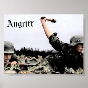 Póster Angriff