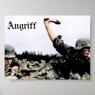 Póster Angriff