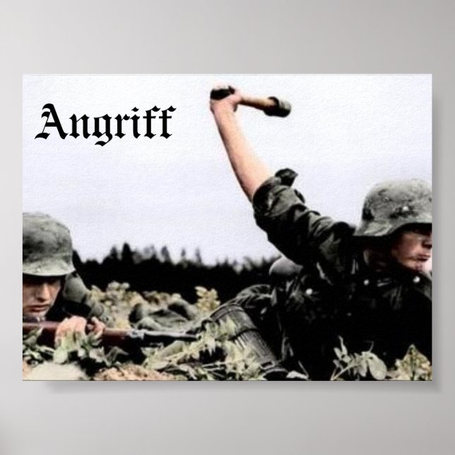Póster Angriff (Frente)