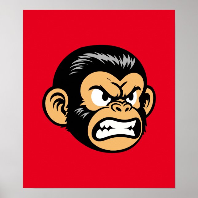 Póster Angry Ape (Frente)