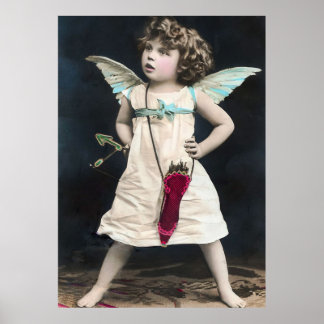 Póster Angry Cupid