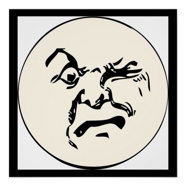 PÓSTER ANGRY MOON (Anverso)