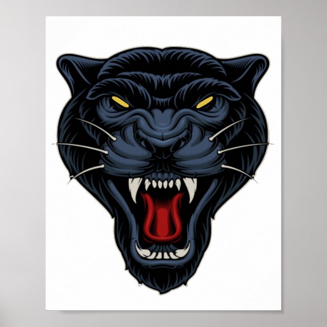 Póster Angry Panther (Frente)