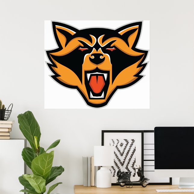 Póster Angry Raccoon Face Poster (Subido por el creador)
