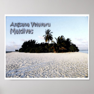Póster Angsana velavaru - Maldivas - Panorama