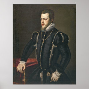 Póster Anguissola - Felipe II (Alcázar De Segovia)