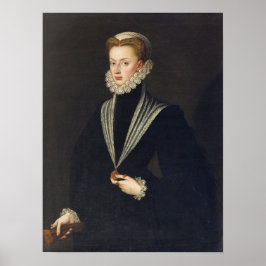 Póster Anguissola - Juana De Portugal