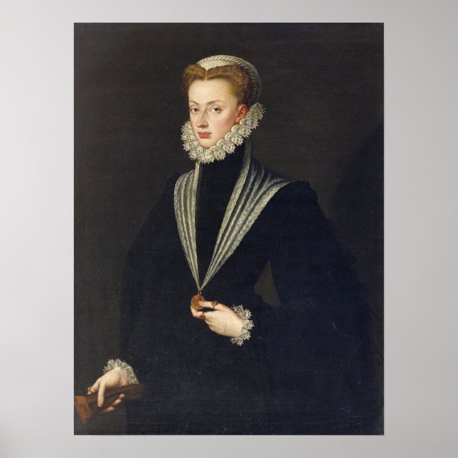 Póster Anguissola - Juana De Portugal (Frente)