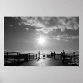 Póster Ángulo de muelle occidental