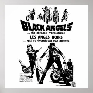 Póster Ángulos negros