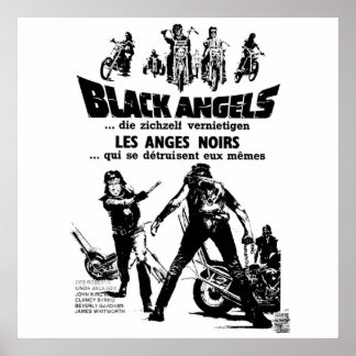 Póster Ángulos negros