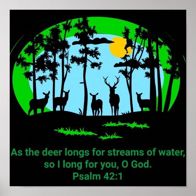 Póster Anhelando Dios (Frente)