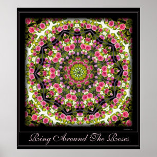 Póster Anillo alrededor de los rosas. Poster
