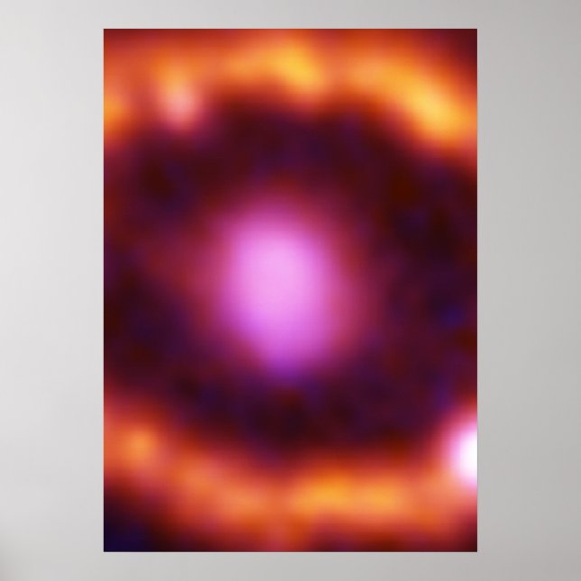 Póster Anillo alrededor de Supernova 1987A (SN1987A) (Frente)