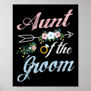 Póster Anillo boda Y Flores Tocadas Del Sobrino Groom