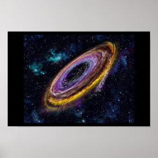 Póster Anillo celeste