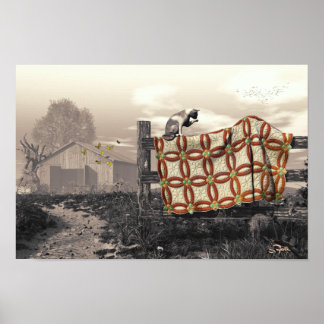 Póster Anillo de Boda doble