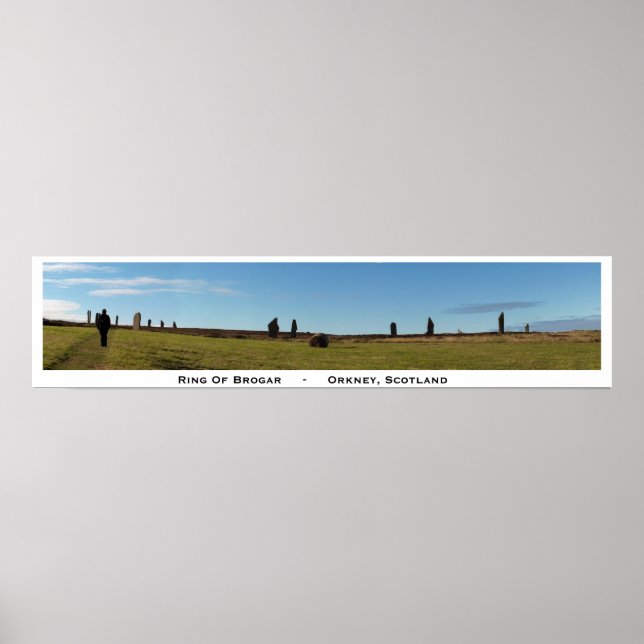 Póster Anillo de Brodgar (Frente)
