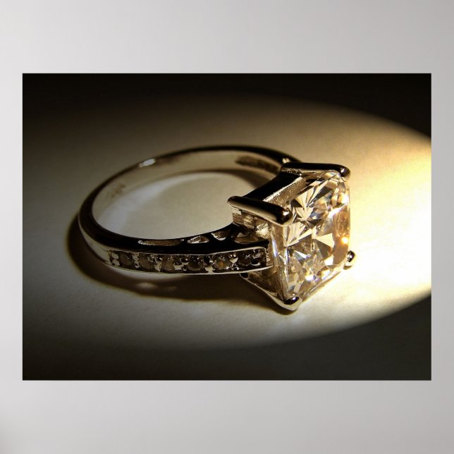 Póster Anillo de compromiso (Frente)