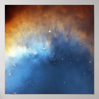 Póster Anillo de gas de Helix Nebula