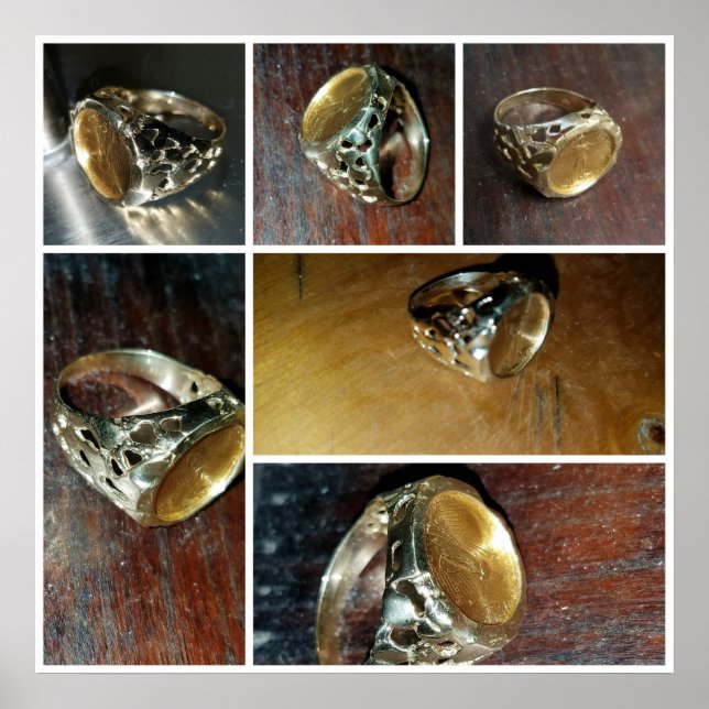 Póster Anillo de monedas de oro (Frente)