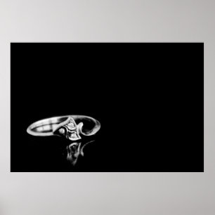 Póster Anillo dorado