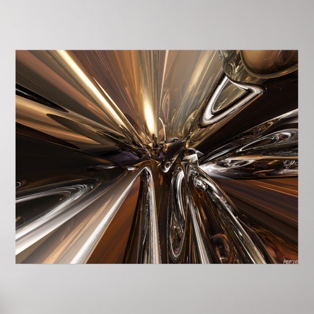 Póster Anillos de perspectiva (Frente)