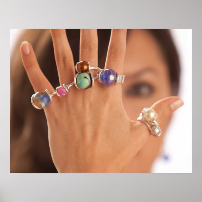 Póster Anillos! Recortado (Frente)