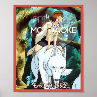 Póster Animación monoke de Princess