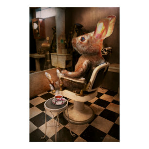 Póster Animal - Conejo - Corte de liebre