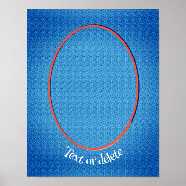 Póster Animal de la granja de la cara de la oca blanca pe (Frente)