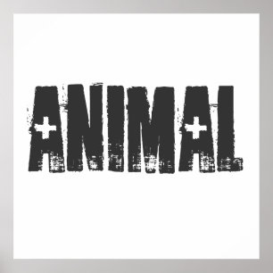 Póster Animal - Fitness culturismo gimnasio