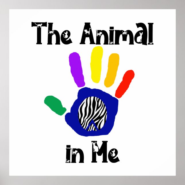 PÓSTER ANIMAL IN ME 2 (Frente)