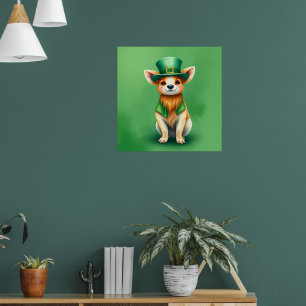 Póster Animales Afortunados Disfrazados - Diversión del D