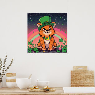 Póster Animales afortunados disfrazados - Diversión en Sa