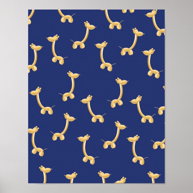 Póster Animales de Globos (Frente)