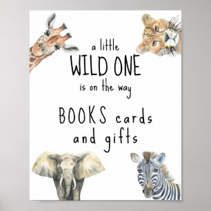 Póster Animales Safari - Libros, tarjetas y regalos