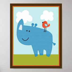 Póster Animales salvajes Rinocerontes Rinocerontes Poster
