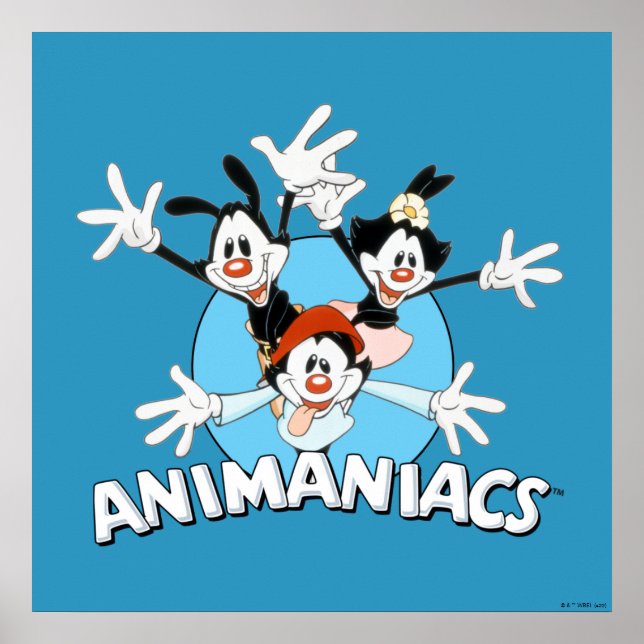 Póster Animaniacs | Warner Siblings Arms Wide Graphic (Frente)