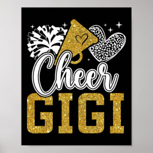 Póster Animar a Gigi De una animadora Gigi Abuela Animar