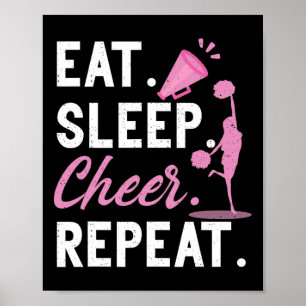Póster Animar Baile Animadora Chicas Comer Dormir Anim