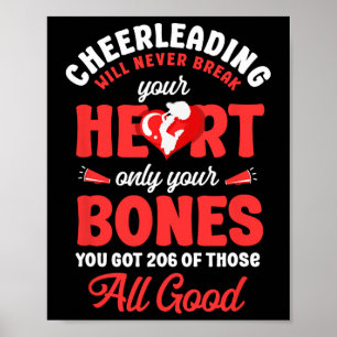 Póster Animar Cheerleading Cheerleading Nunca Romperá Y