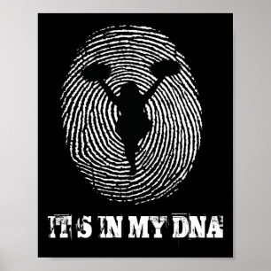Póster Animar Es Algo De Mi Dna Cheerleading Animadora