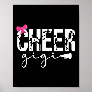 Póster Animar Gigi Lazo Cheerleading Gigi De Una Porrista