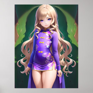 Póster Anime Chica 042