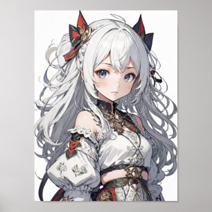 Póster Anime chica Poster