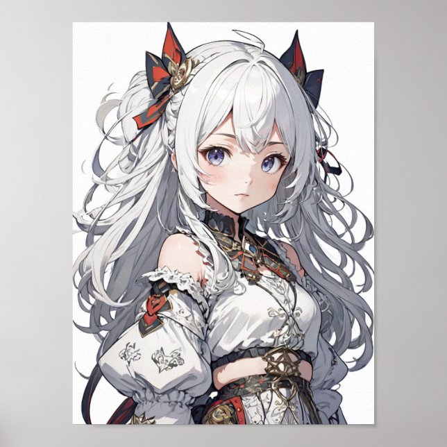 Póster Anime chica Poster (Frente)