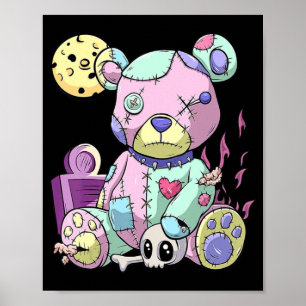 Póster Anime Chica Waifu Que Ama A Anime Ramen Y Sketchi